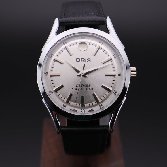 Oris Vintage Swiss 17 Jewels Hand-Wound Mechanical Men's Watch - FREE SHIPPING - Picture 3 of 12